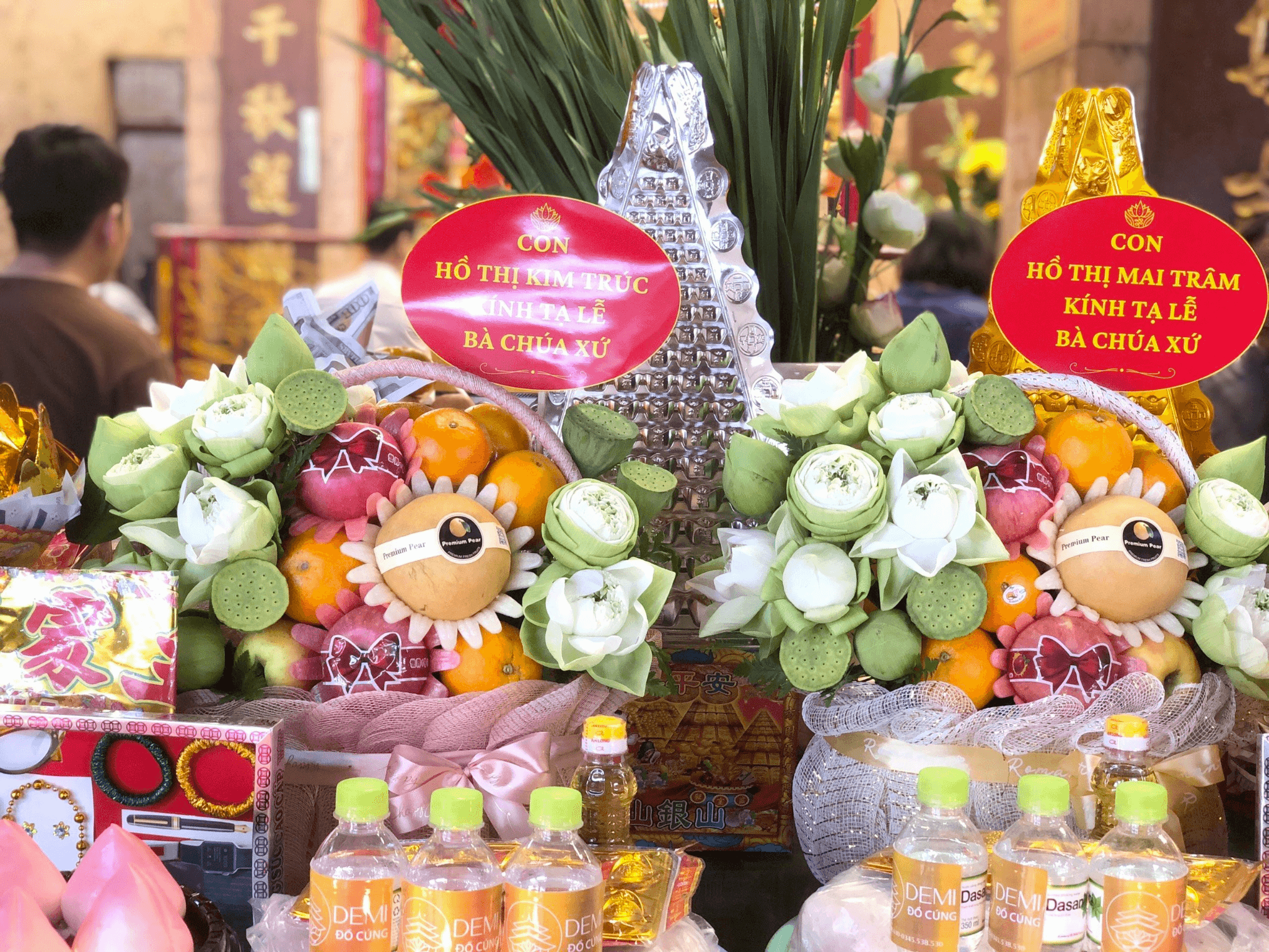 trái cây cúng bà chúa xứ