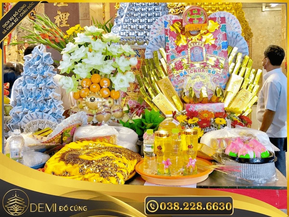 Áo Vải cúng bà chúa xứ châu đốc