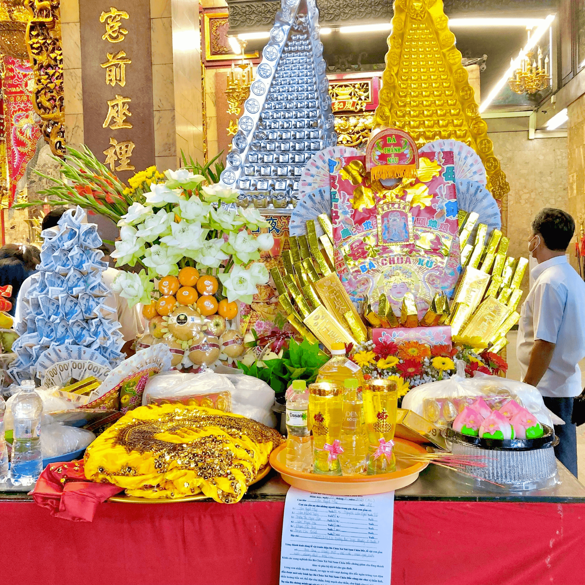  Đi chùa bà châu đốc nên cúng gì