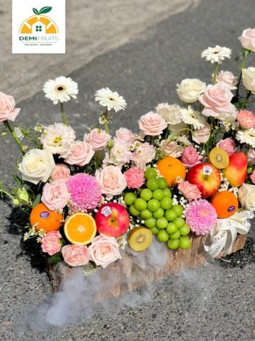 KHAY GỖ TRÁI CÂY