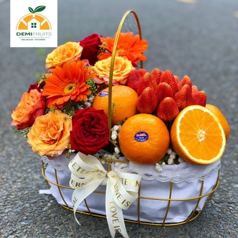 GIỎ HOA TRÁI CÂY