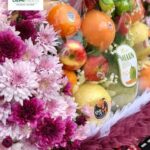 GIỎ TRÁI CÂY - TONE TÍM