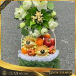 GIỎ TRÁI CÂY HOA SEN