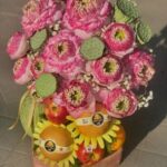 Khay Lục Giác Hoa Sen