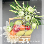 GIỎ TRÁI CÂY HOA SEN - Q12