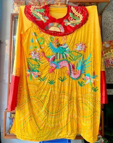 ÁO BÀ RỒNG NHỎ - VÀNG