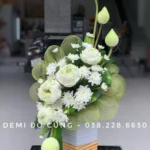 TRỤ HOA SEN LỤC GIÁC