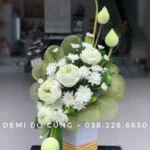 TRỤ HOA SEN LỤC GIÁC