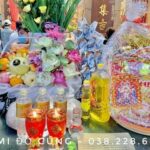 GIỎ TRÁI CÂY KÈM HOA SEN