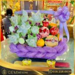 GIỎ TRÁI CÂY TÍM